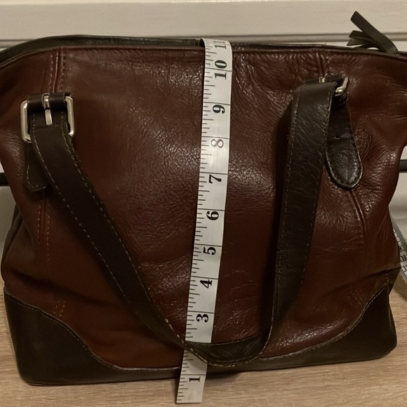 Borse in Pelle genuine leather handbag made in Italy - Picture 9 of 10